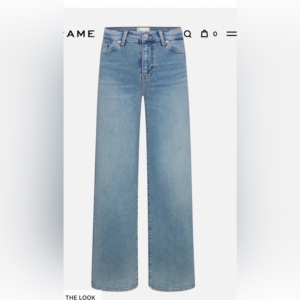 Frame Le Slim Palazzo Size 26